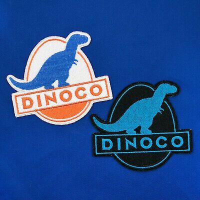 Dinoco Logo - Dinoco Logo From Disney & Pixar Cars Movie Embroidered Iron On Patch In 2 Colors