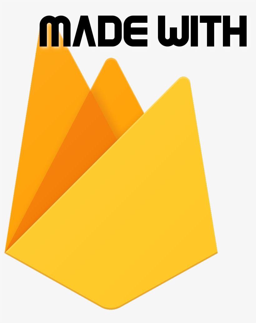 Firebase Logo - Made With Firebase Logo Transparent PNG Download