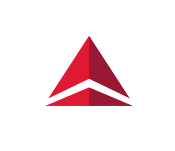 Car with Red Triangle Logo - LogoDix
