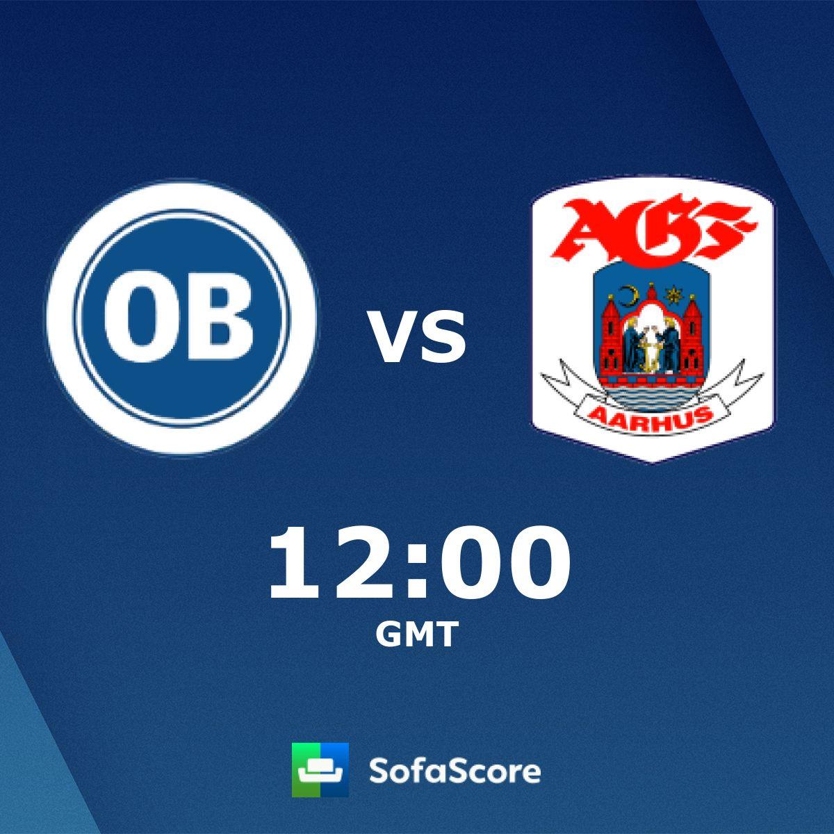 AGF Logo - OB AGF live score, video stream and H2H results
