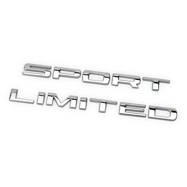 Limited Logo - US $9.84 8% OFF|16mm Height Separate Letters SPORT LIMITED Chrome Metal  Emblem Refitting Trunk Logo 3D Sticker for JEEP Cherokee Top Quality-in ...