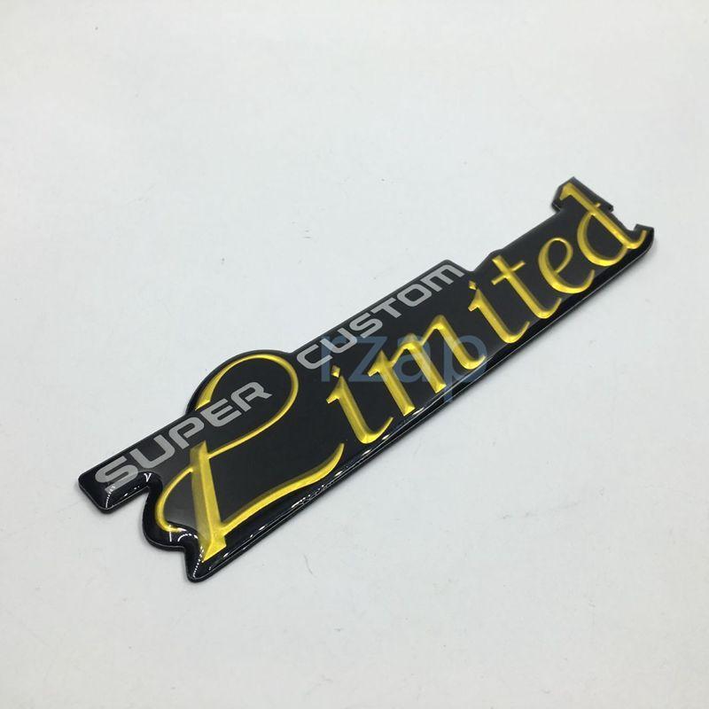 Limited Logo - Car Styling Super Custom Limited Emblem Logo Badge Nameplate Decal Auto Body Decorate Universal ABS Sticker