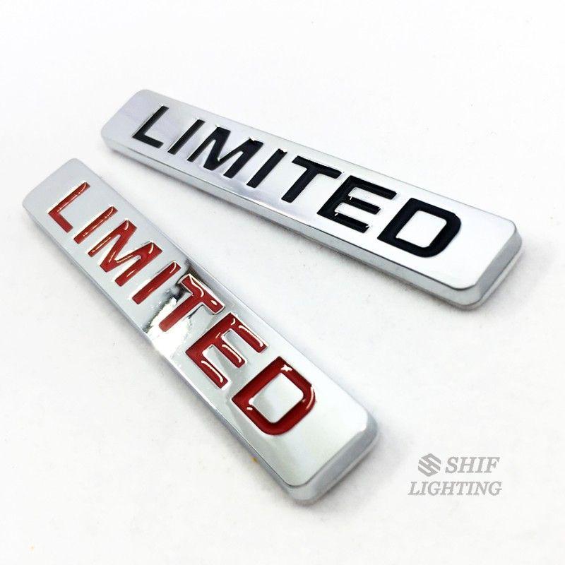 Limited Logo - 1 x Metal LIMITED Logo Car Auto Trunk Emblem Badge Sticker