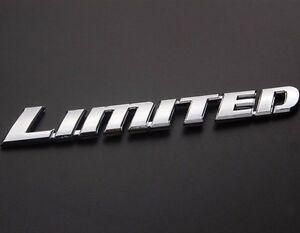 Limited Logo - Details about Toyota LIMITED Emblem Badge Stickers Logo Chrome Corolla RAV4  Camry Celica CP16