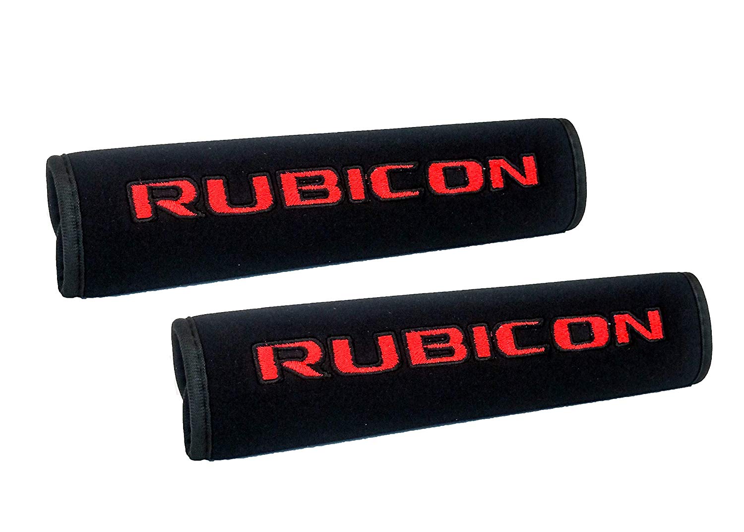 Rubicon Logo - OZ USA Red Rubicon Logo For Jeep Wrangler JK JKU Black