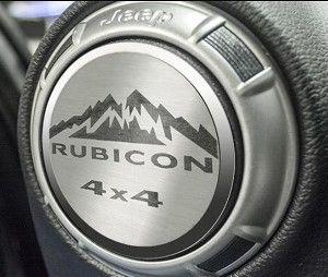 Rubicon Logo - 2007-2018 Jeep Wrangler JK A/C Duct Trim Plate - Rubicon Logo - 4 ...
