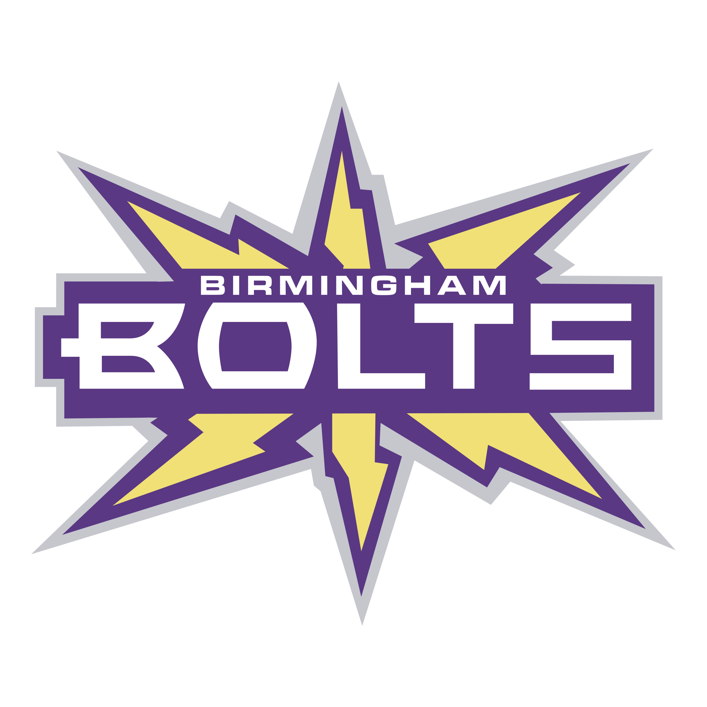 Bolts Logo - Birmingham Bolts Logo PNG Transparent & SVG Vector
