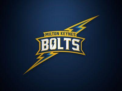 Bolts Logo - Milton Keynes Bolts by Tortoiseshell Black on Dribbble