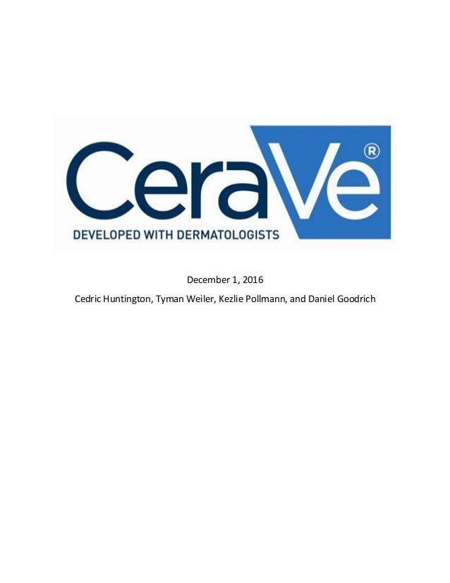 CeraVe Logo - Final Project CeraVe PDF