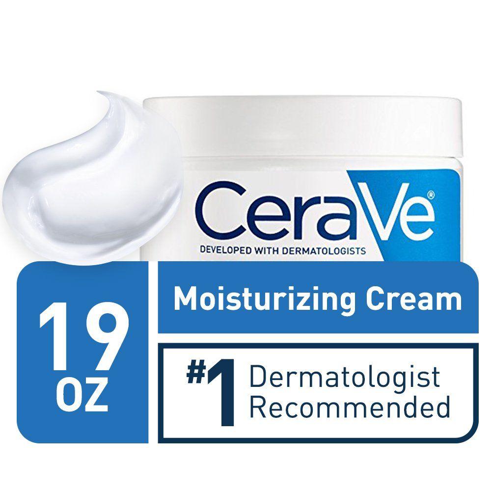 CeraVe Logo - CeraVe Moisturizing Cream | 19 Ounce | Daily Face and Body Moisturizer for  Dry Skin