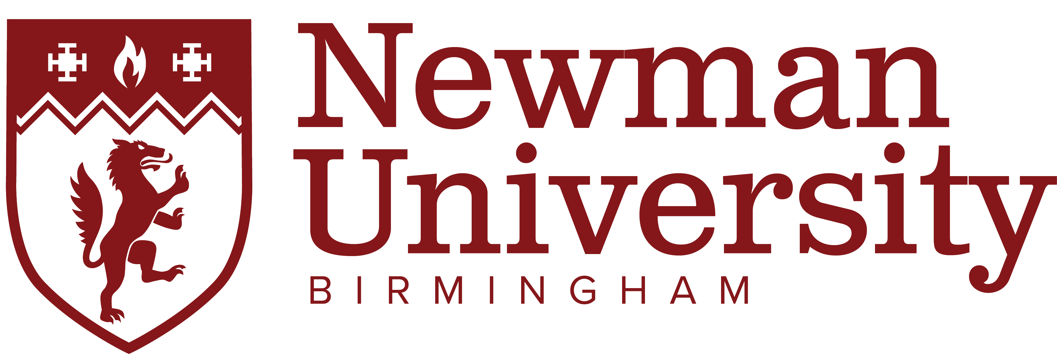 Newman Logo - Newman University Logo Crest Left Live.png