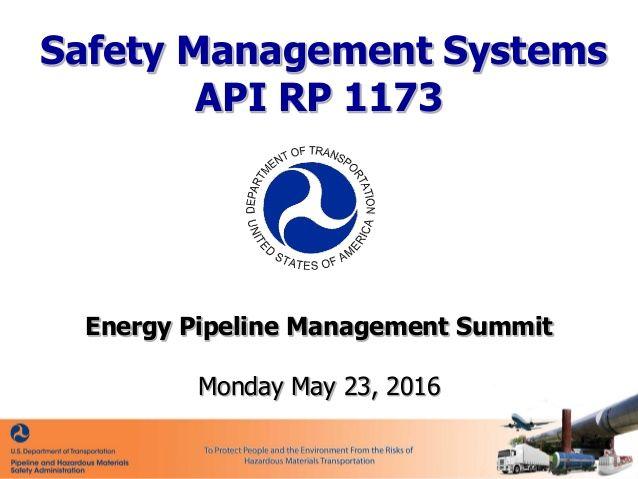 PHMSA Logo - Emphasizing the Importance of Pipeline Safety Management Systems-Bill…
