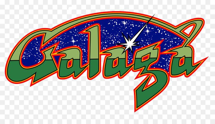 Galaxian Logo - Galaga Text png download*561 Transparent Galaga png