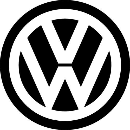 Volswagon Logo - Volkswagen Decal Sticker - VOLKSWAGEN-LOGO-DECAL