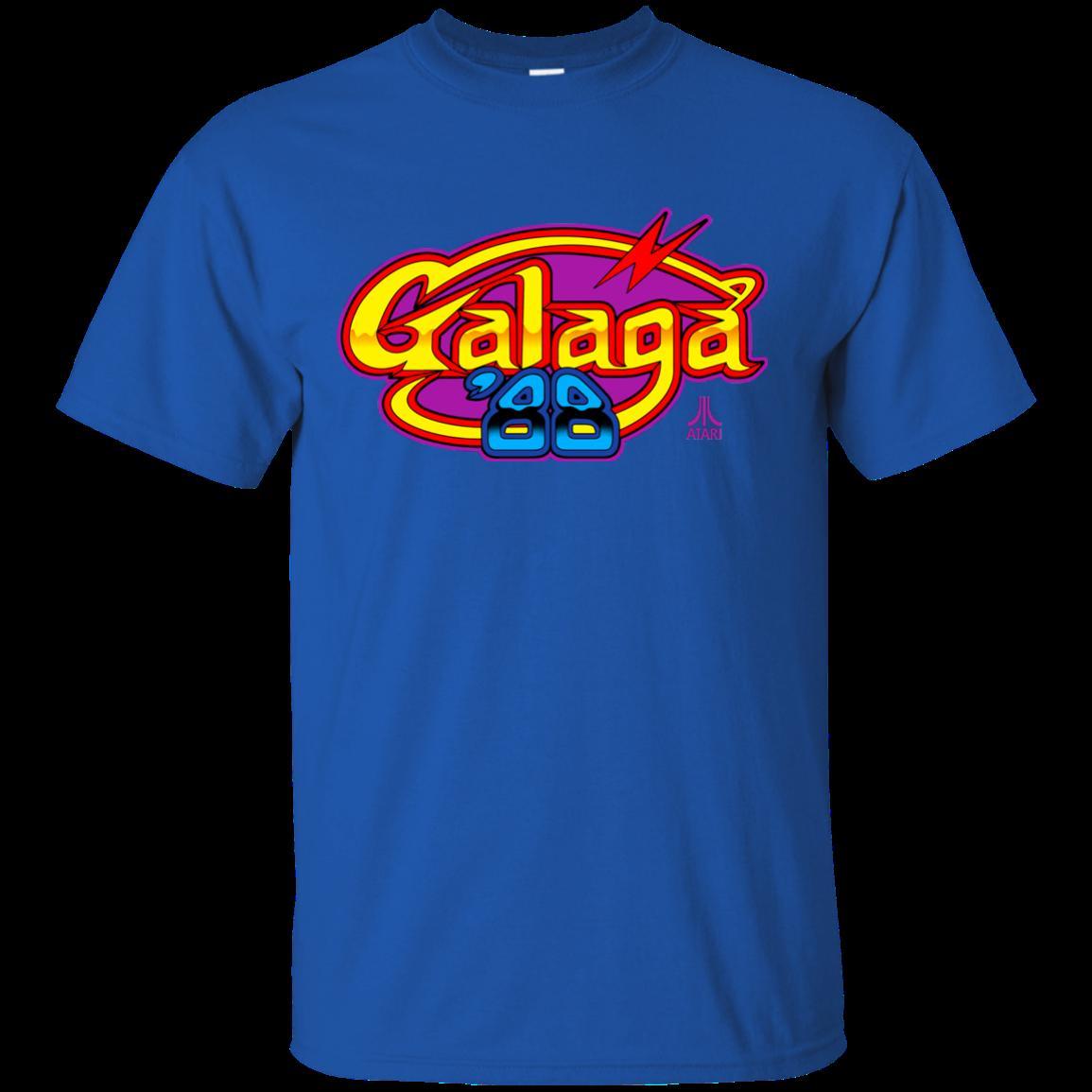 Galaxian Logo - Galaga 88, Galaxian, Gaplus, Retro, Arcade, Video Game, Marquee, Cabinet,  Atari,Funny free shipping Unisex Casual Tshirt