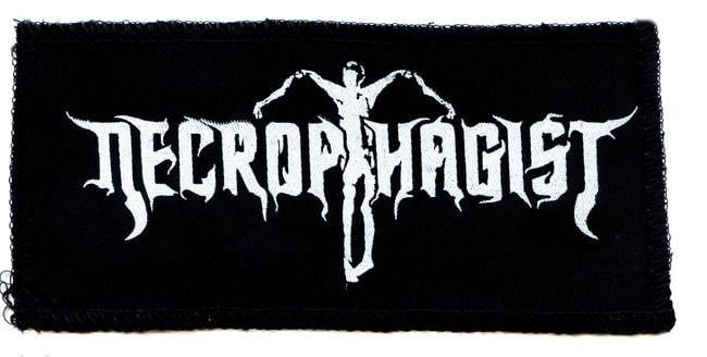 Necrophagist Logo - Necrophagist Logo 7x4 Printed Patch