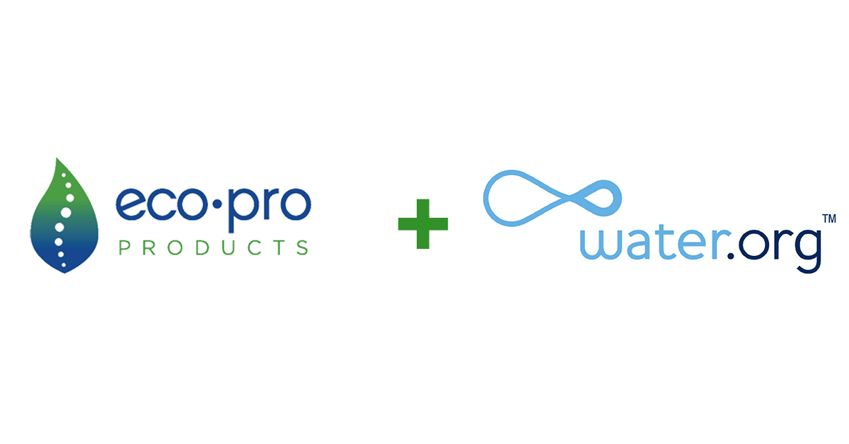 Water.org Logo - 3 Of Our Favorite Water.Org Stories - EcoPro Products LLC