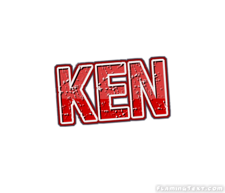 Ken Logo - Ken Logo. Free Name Design Tool from Flaming Text