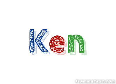 Ken Logo - Ken Logo | Free Name Design Tool from Flaming Text