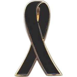 Mourning Logo - Melanoma Awareness Ribbon Pins | 515