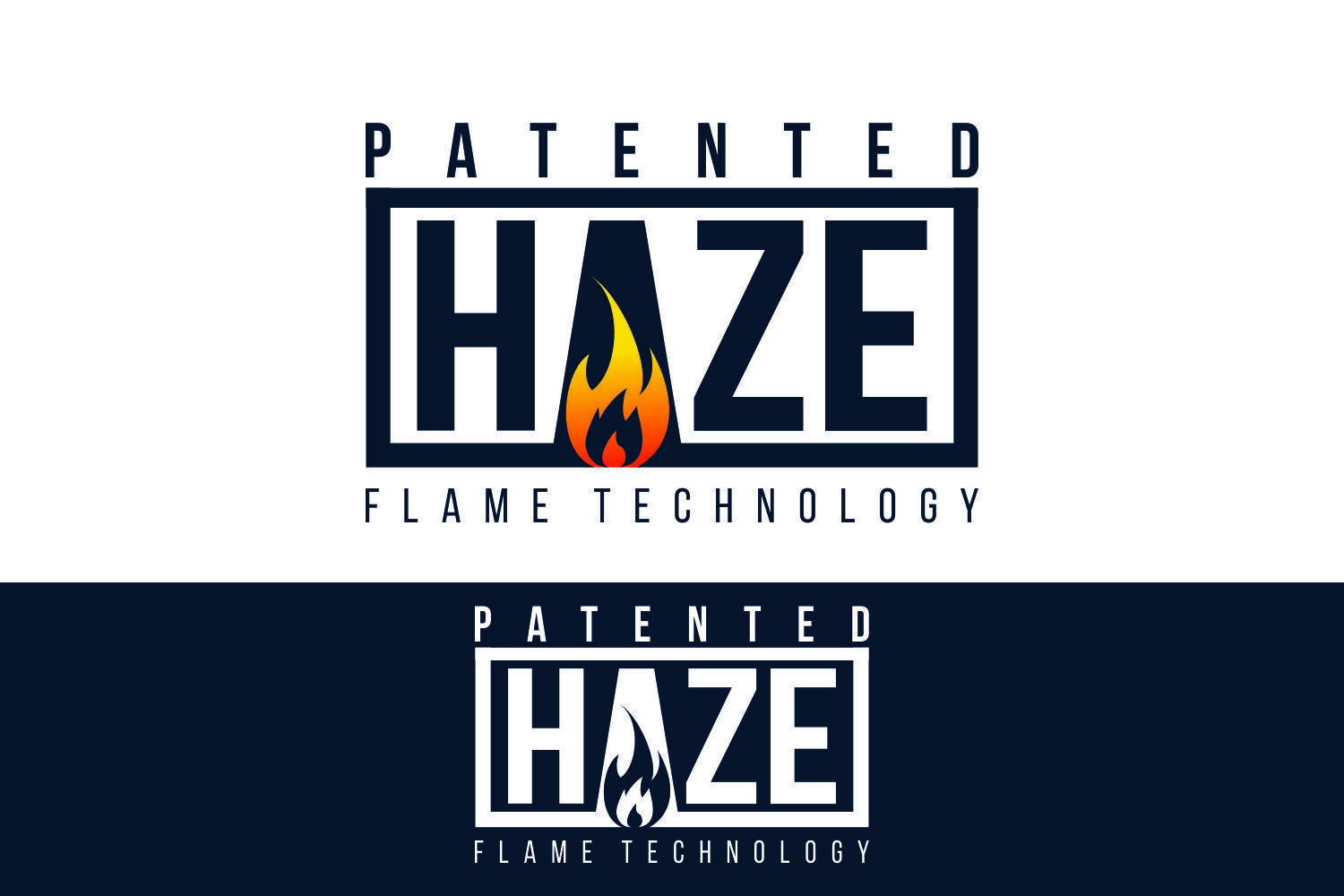 909 Logo - Patented Haze Flame Technology Logo Logo Designs for Patented