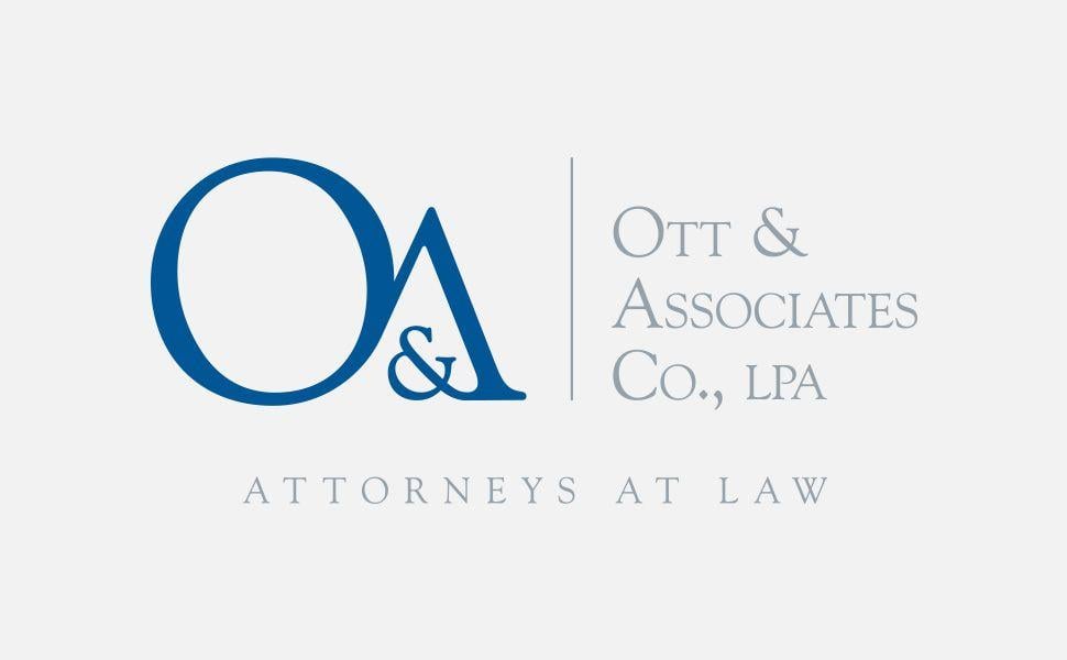 Ott Logo - Ott & Associates Co., LPA Logo, Brand Identity, Website Design