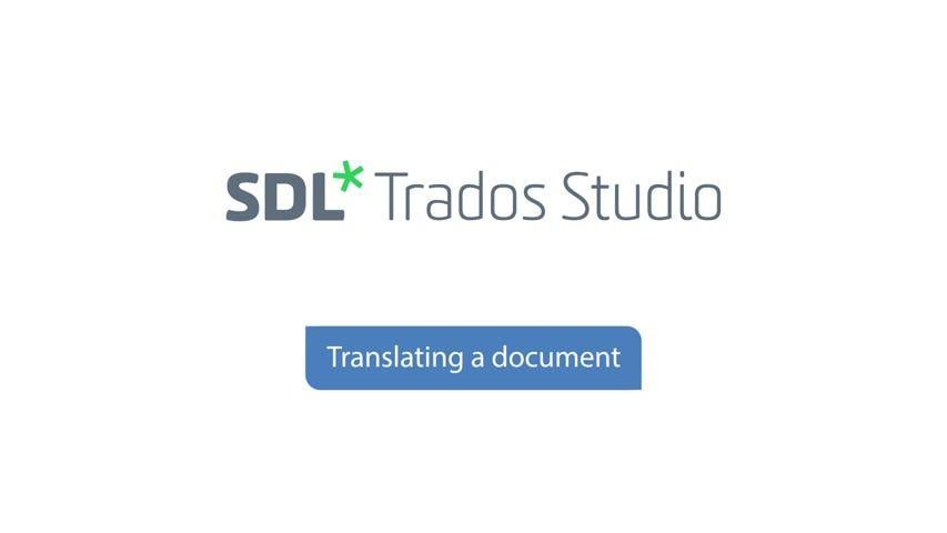 SDL Logo - SDL Trados Studio 2017 Tutorial | SDL