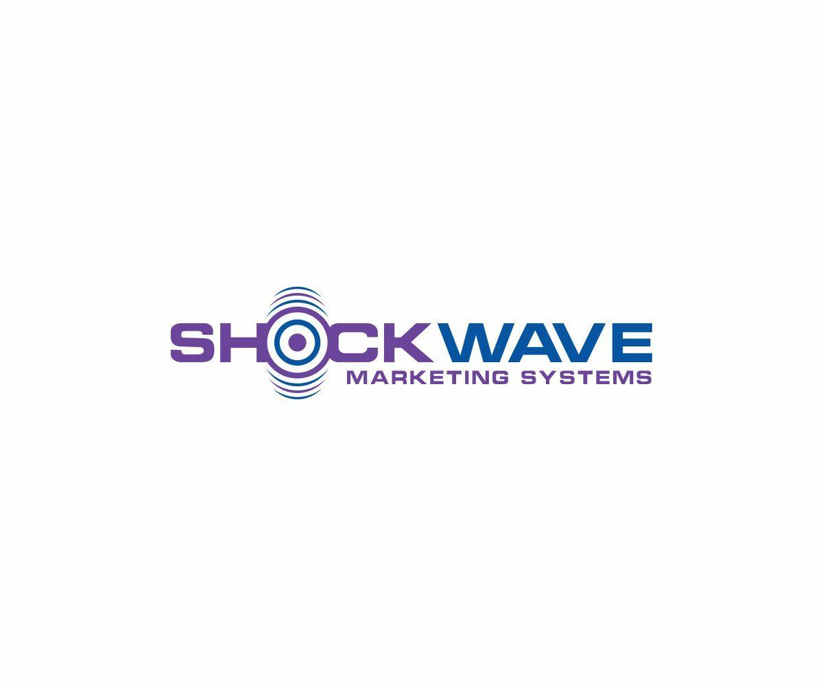 Shockwave.com Logo - Modern, Bold, Marketing Logo Design for Shockwave Marketing Systems ...