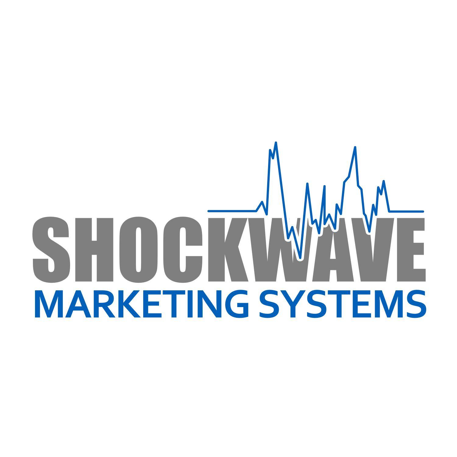 Shockwave.com Logo - Modern, Bold, Marketing Logo Design for Shockwave Marketing Systems