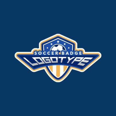 Soccar Logo - Soccer Shield Sports Logo Maker 196a