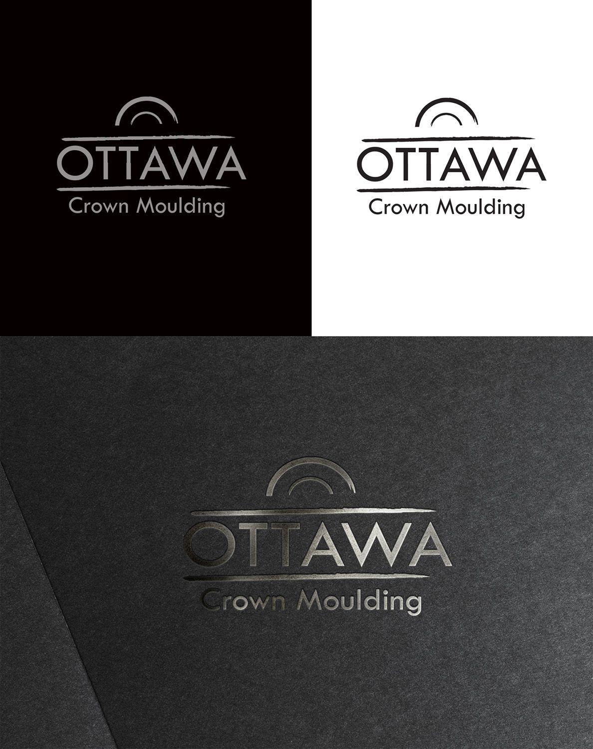 Moulding Logo - Elegant, Playful, Cleaner Logo Design for Ottawa Crown Moulding