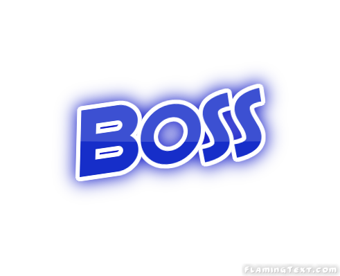 Boss Logo - United States of America Logo. Free Logo Design Tool from Flaming Text