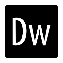 Dreamweaver Logo - Adobe Dreamweaver Logo Icon of Glyph style - Available in SVG, PNG ...