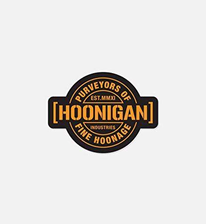 Hoonigan Logo - Hoonigan Sleeper Sticker
