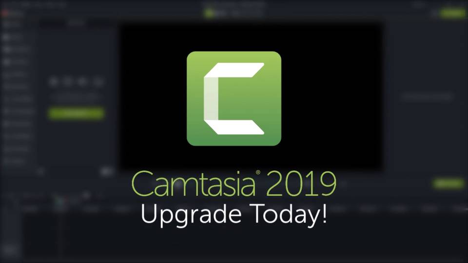 Camtasia Logo - Upgrade to the latest version