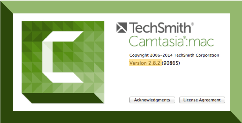 Camtasia Logo - Upgrade to the latest version