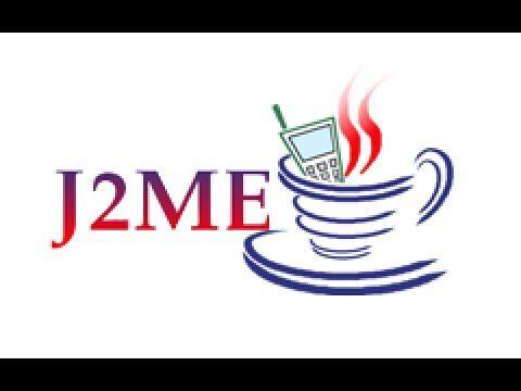 J2ME Logo - MicroEmu (J2ME emulation) on Linux