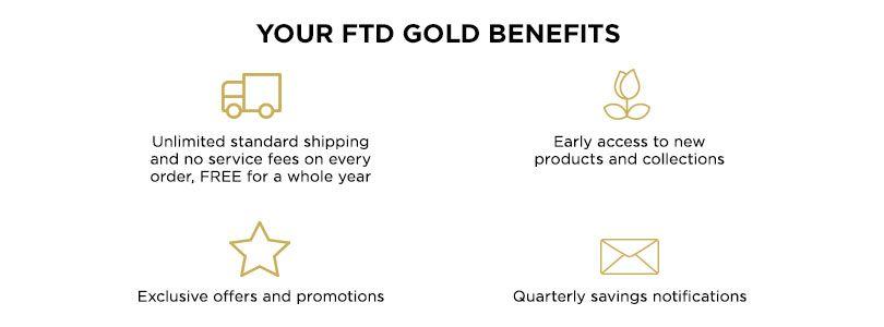 FTD.com Logo - FTD Gold and FTD Gold Membership