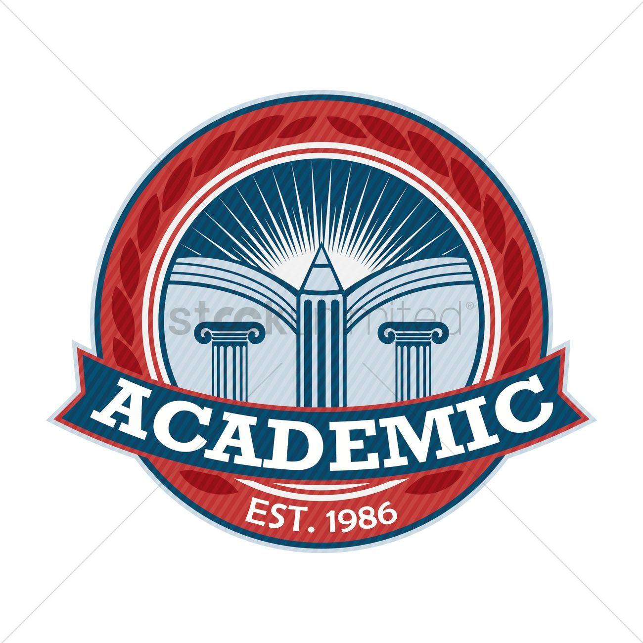 Academic Logo - Academic logo design Vector Image
