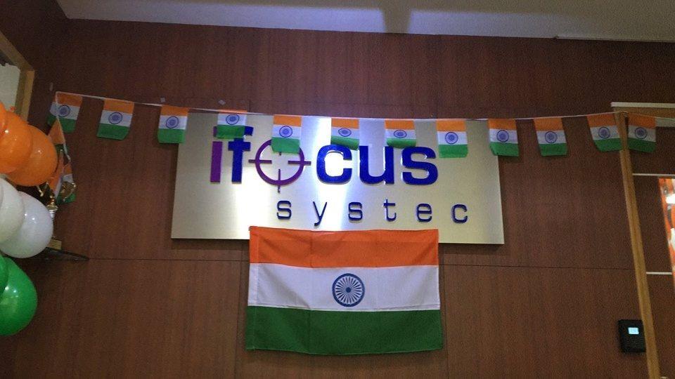 Ifocus Logo - Independence day wall pic... - iFocus Systec Office Photo ...