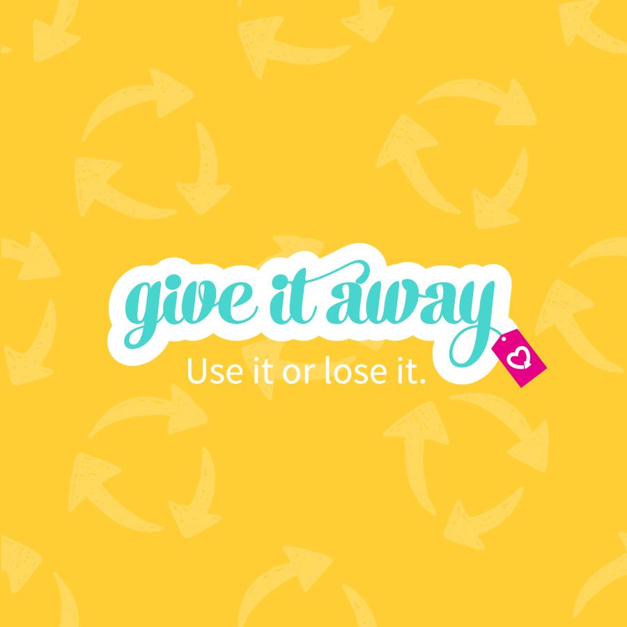 Away Logo - Give It Away Logo Design | Hola Websites + Design