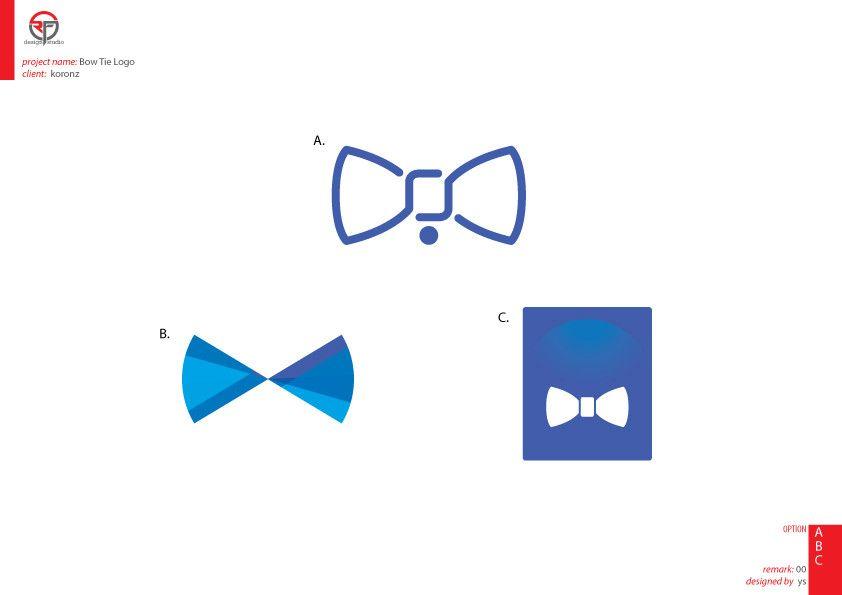 Tie Logo - Entry #37 by RFDS for Bow Tie Logo | Freelancer