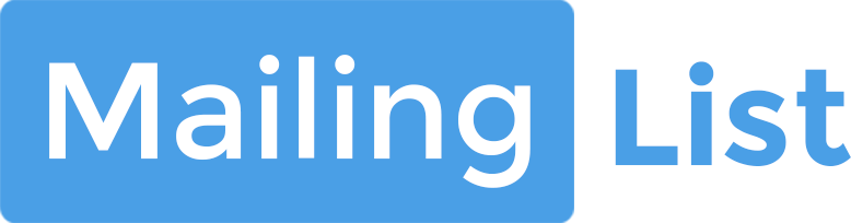 Mailing Logo - Mailing List