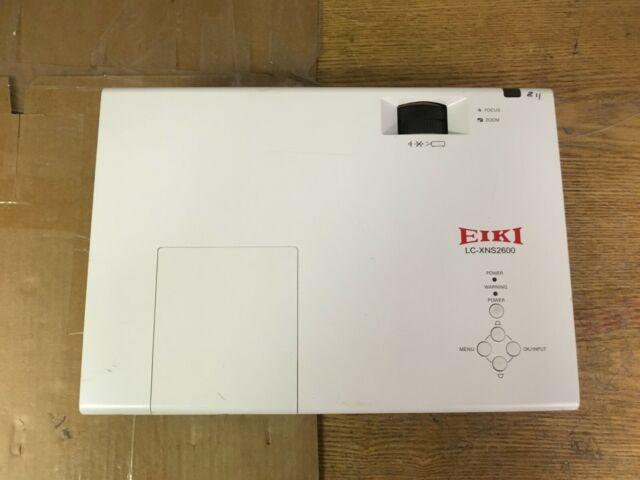 Eiki Logo - EIKI Lc-xns2600 3lcd Multimedia Projector 3000 ANSI Lumens HDMI 2141 Hours