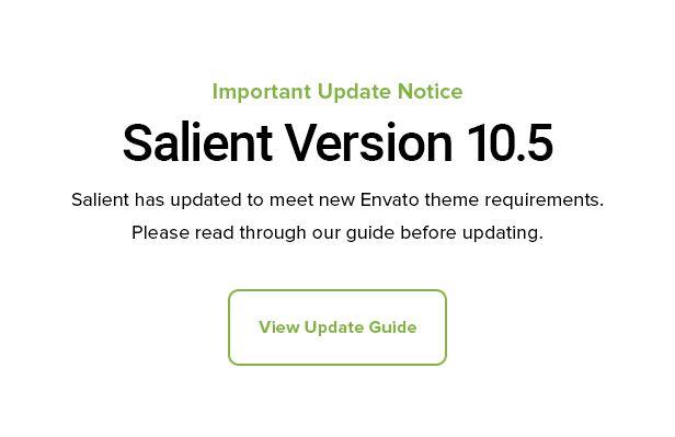 Salient Logo - Salient - Responsive Multi-Purpose Theme by ThemeNectar | ThemeForest