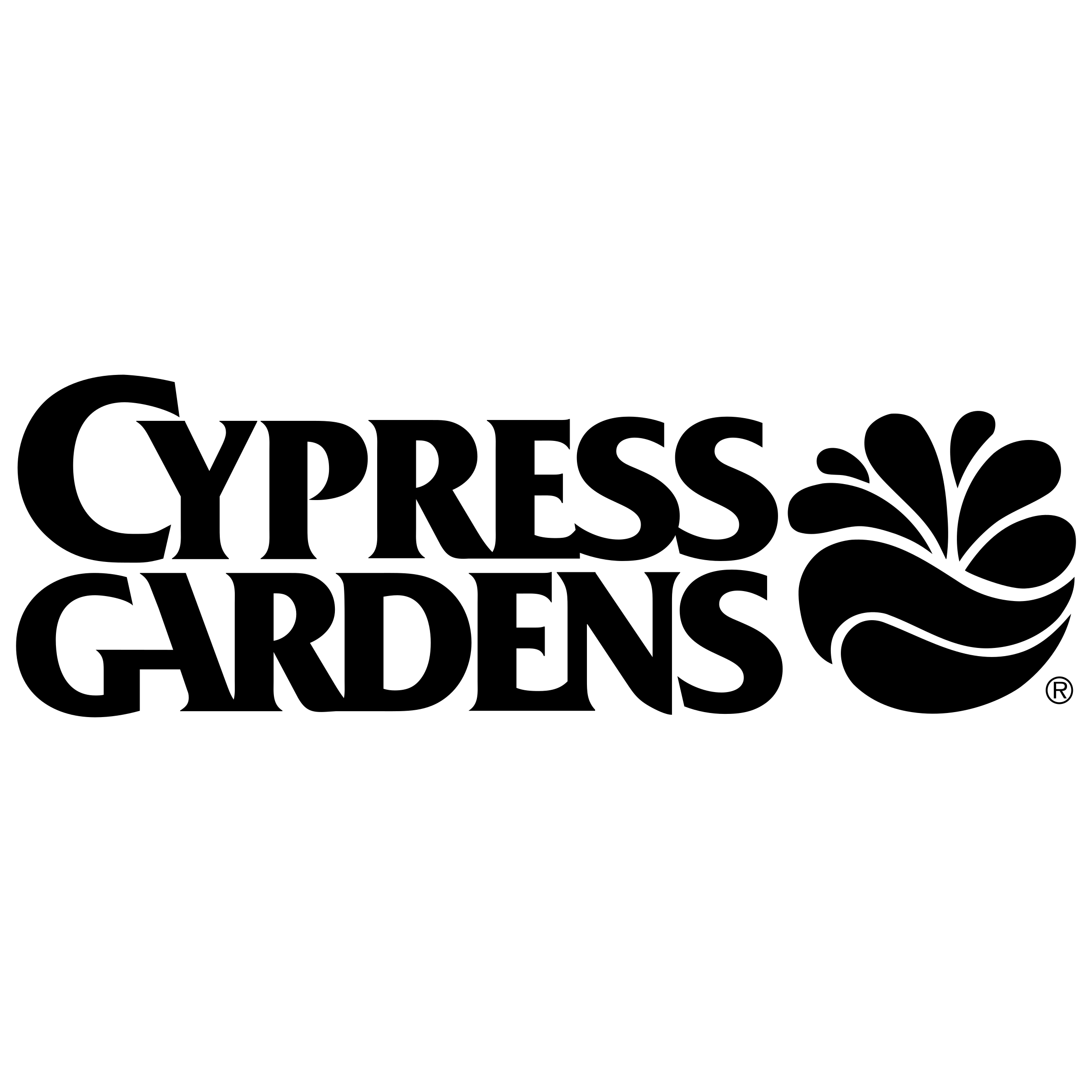 Cypress Logo - Cypress Gardens Logo PNG Transparent & SVG Vector - Freebie Supply