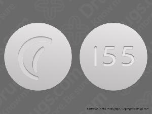 Actavis Logo - Logo (Actavis) 155 Pill Image (White / Round)