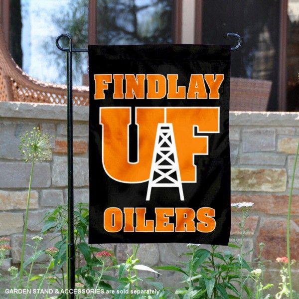 Findlay Logo - University of Findlay Oilers Logo Garden Banner and Yard Flags for ...
