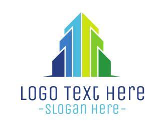 Bldg Logo - Modern Building Logo