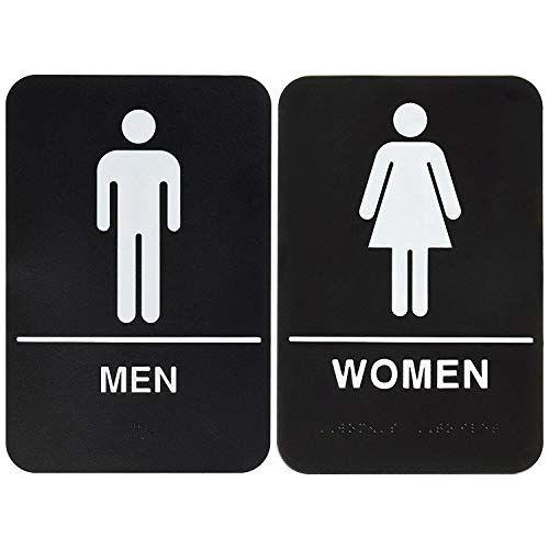 Bathroom Logo - Women's Bathroom Signs: Amazon.com